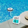 Stacja pogodowa GreenBlue GB216 z termometrem basenowym, zasięg 60m, czujnik pływający, temperatura, godzina, kalendarz, DCF