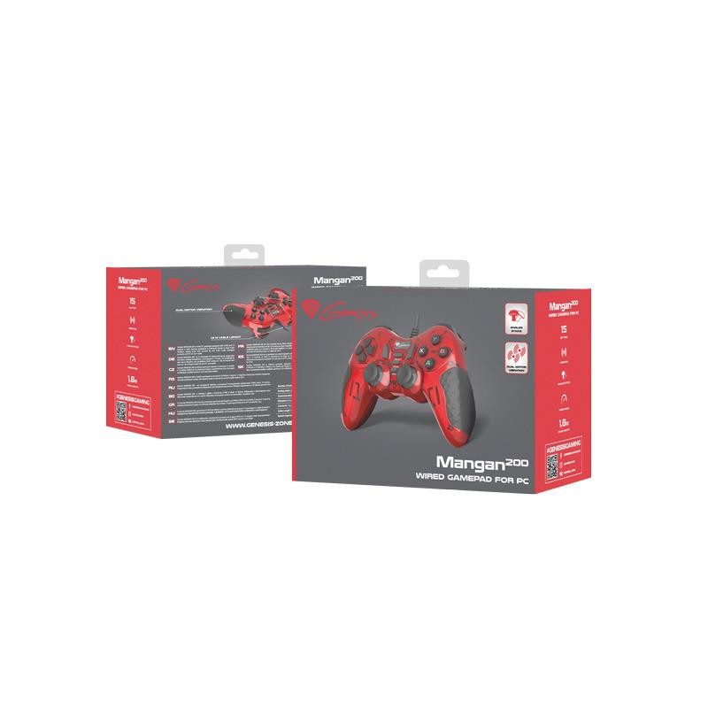 Gamepad Genesis Mangan 200 przewodowy (PC)