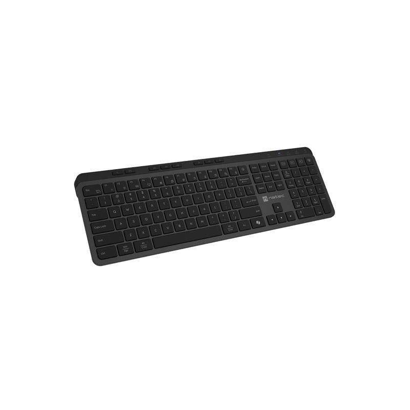 Klawiatura bezprzewodowa Natec Medusa US BT + 2.4GHz X-sciccors Slim