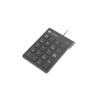 Klawiatura Natec Goby 2 numeryczna USB 18 klawiszy czarna