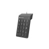 Klawiatura Natec Goby 2 numeryczna USB 18 klawiszy czarna