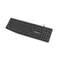 Klawiatura przewodowa Natec Nautilus US slim czarna