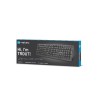 Klawiatura przewodowa Natec Trout slim czarna USB