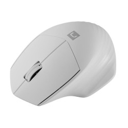 Mysz bezprzewodowa Natec Siskin 2 optyczna 1600 DPI BT 5.0 + 2.4 GHz z cichym klikiem biała
