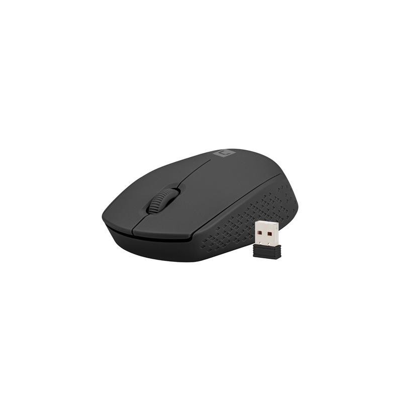 Mysz bezprzewodowa Natec Stork optyczna 1600 DPI czarna