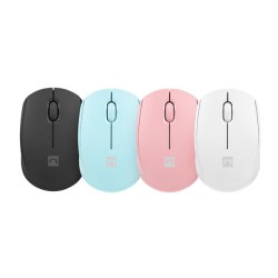 Mysz bezprzewodowa Natec Stork optyczna 1600 DPI biała