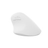 Mysz bezprzewodowa Natec Crake 2 Bluetooth 5.2 + 2.4GHz 2400DPI wertykalna biała