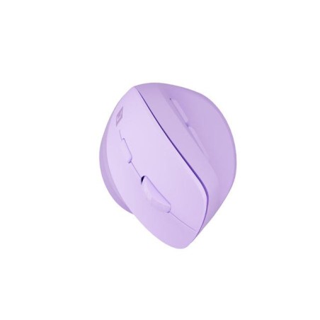 Mysz bezprzewodowa Natec Crake 2 Bluetooth 5.2 + 2.4GHz 2400DPI wertykalna pure lavender