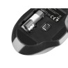 Mysz bezprzewodowa Natec Blackbird 2 optyczna NANO 2.4GHz czarna z cichym klikiem