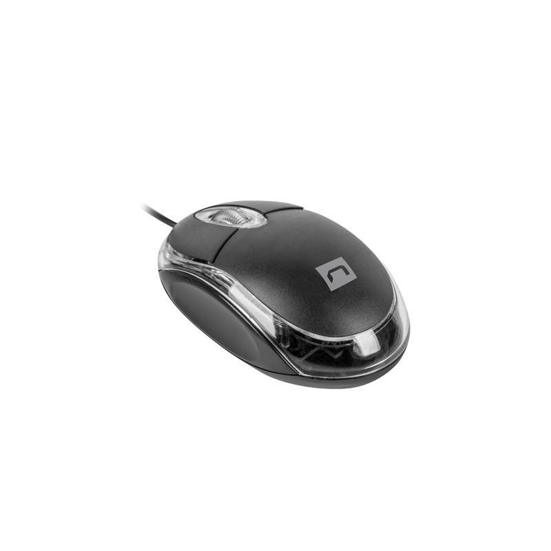 Mysz przewodowa Natec Vireo 2 optyczna 1000 DPI czarna