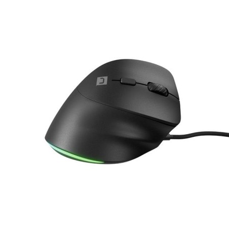 Mysz przewodowa Natec Crake 2 PRO 12800dpi wertykalna programowalna optyczna czarna