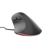 Mysz przewodowa Natec Crake 2 PRO 12800dpi wertykalna programowalna optyczna czarna