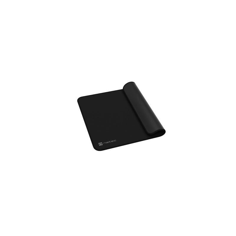 Podkładka pod mysz Natec Colors Series Obsidian black 300x250mm