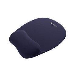 Podkładka pod mysz Natec Chipmunk Memory Foam ergonomiczna żelowa granatowa