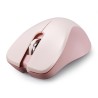 Mysz bezprzewodowa Perixx PERIMICE-621 optyczna 1600dpi 2.4 GHz, różowa, silent, cicha, bezklikowa