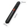 Wskaźnik Qoltec laserowy | Prezenter 4w1 | USB 3.0 | 2.4GHz | 100m