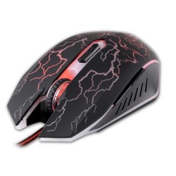 Mysz przewodowa Rebeltec DIABLO optyczna Gaming USB czarna