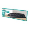 Klawiatura przewodowa VAKOSS TK-103PK USB czarna