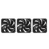 Chłodzenie wodne Chieftec Iceberg PRO 360 DARK CLC-360-VRM-BLK 3x120mm PWM