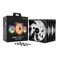 Wentylator be quiet! Light Wings LX 140mm PWM Triple Pack