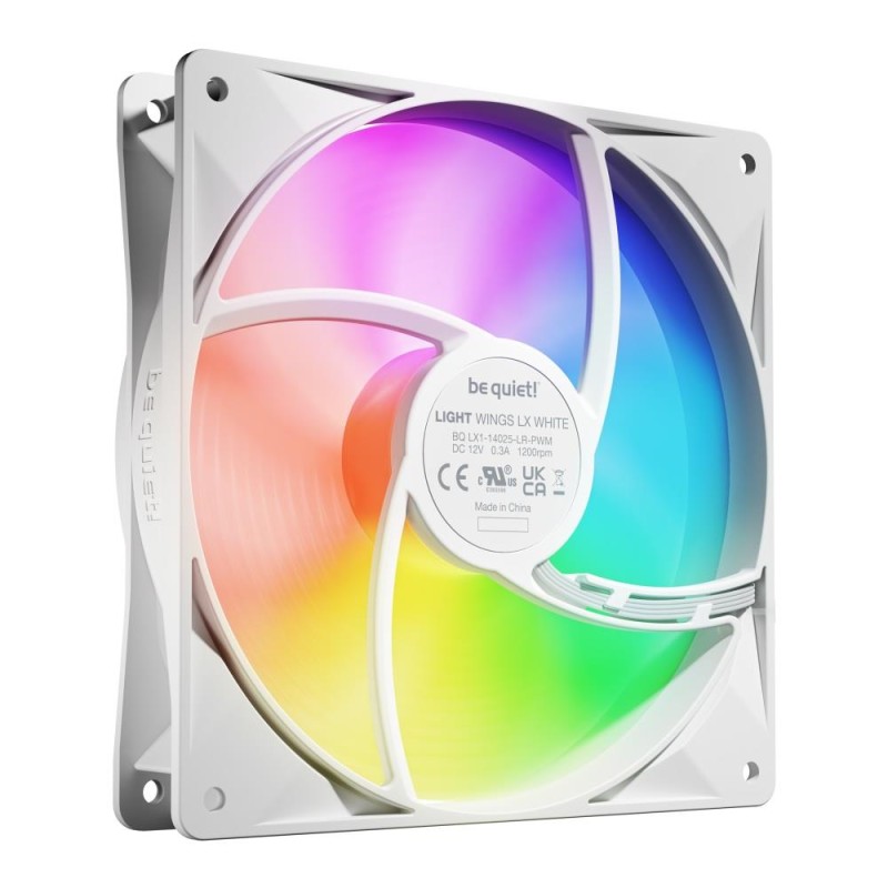 Wentylator be quiet! Light Wings LX 140mm PWM White Triple Pack