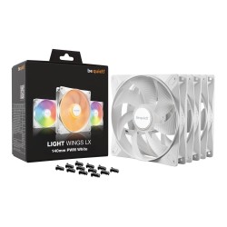 Wentylator be quiet! Light Wings LX 140mm PWM White Triple Pack