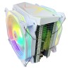 Chłodzenie CPU Rampage OCTAGONC60-WHITE LGA1700/AM5 1800RPM 2x 120mm ARGB PWM