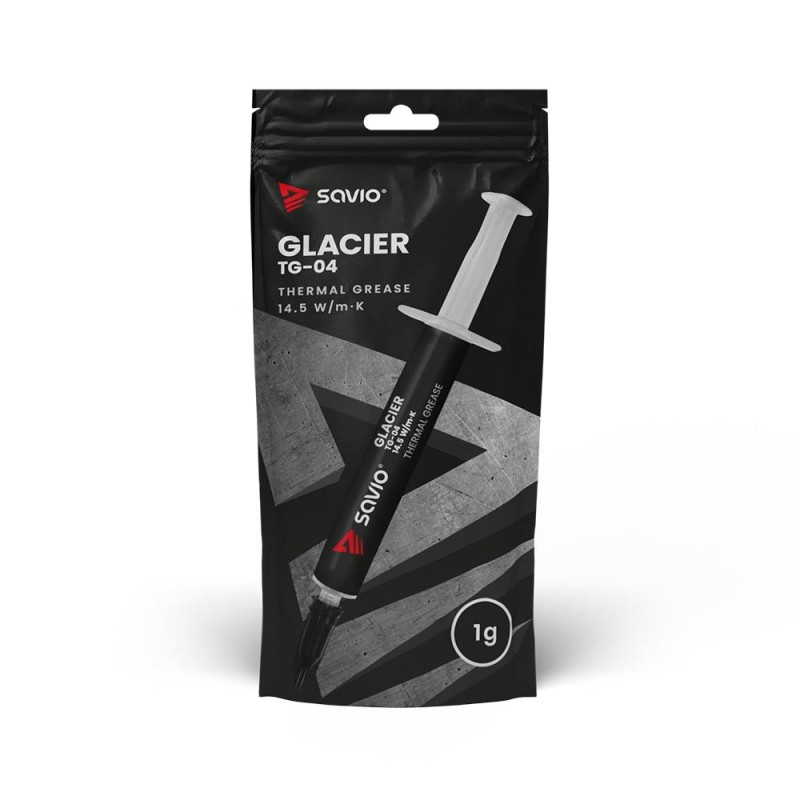 Pasta termoprzewodząca SAVIO TG-04, 14.5W/m-K, 1g