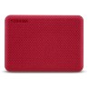 Dysk zewnętrzny Toshiba Canvio Advance 1TB 2,5" USB 3.2 Gen 1 red