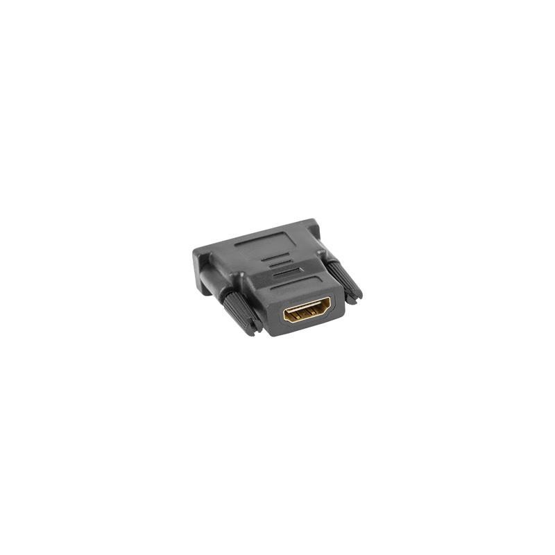 Adapter Lanberg AD-0010-BK HDMI (F) - DVI-D (M)(24+1) Dual Link