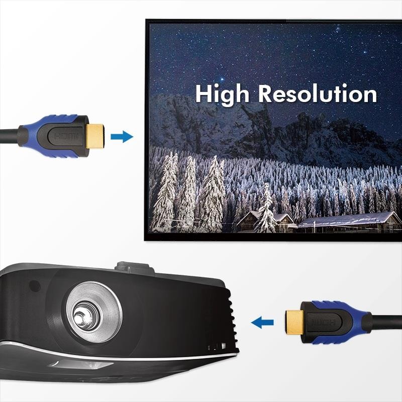 Kabel HDMI LogiLink CH0063 v2.0, 3m