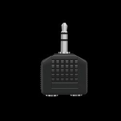 Adapter audio stereo LogiLink CA1002 3,5mm jack (M) 2x 3,5mm jack (F)