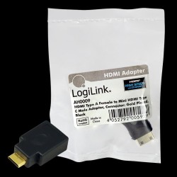 Adapter HDMI LogiLink AH0009 HDMI (F) mini HDMI (M)