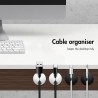 Organizer kabli LogiLink KAB0009 klips, 6 szt