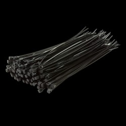 Opaska zaciskowa LogiLink KAB0002B 100szt, dł. o,15m czarne