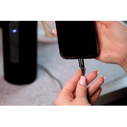 Kabel adapter Savio CL-187 USB-C do Mini Jack 3.5mm 1m