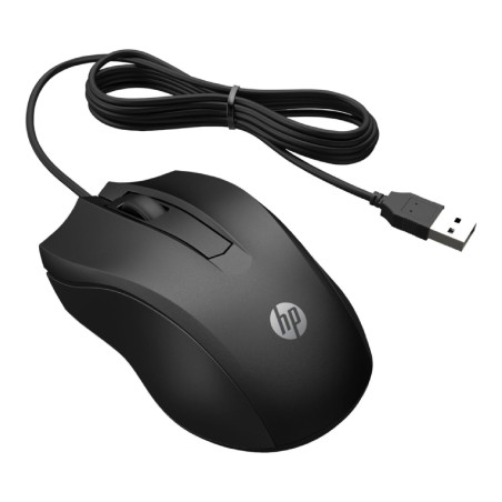 Mysz przewodowa HP 105 BLK optyczna czarna