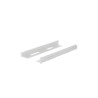 Zestaw szyn montażowych Lanberg do szaf 19" przesuwne 396 x 680 mm szary