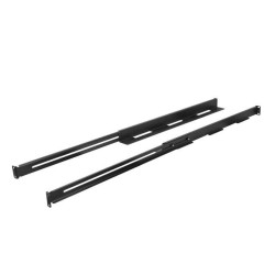 Zestaw szyn montażowych Lanberg do szaf 19" przesuwne 650 x 1090 mm czarny