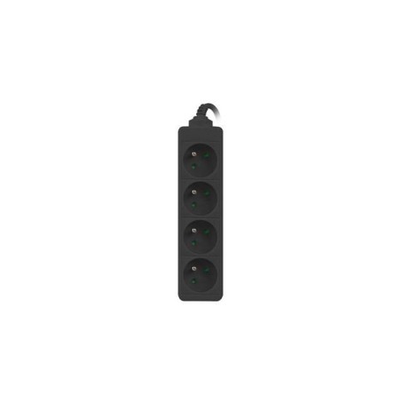 Listwa przedłużacz Lanberg 1m UPS czarna 4x 230V PL