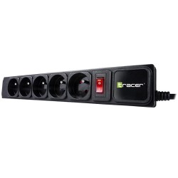 Listwa zasilająca przeciwprzepięciowa Tracer PowerGear 1.5 m, 5 gniazd, wyłącznik