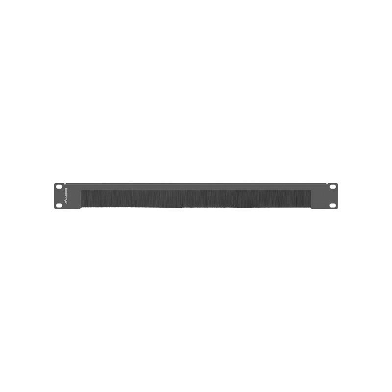 Panel szczotkowy Lanberg AK-1103-B do szafy 19" 1U czarny