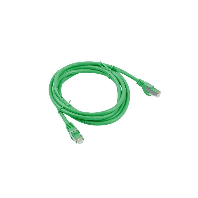 Patchcord Lanberg FTP kat.6 3m zielony