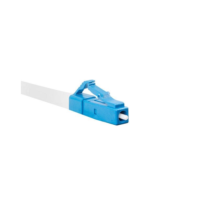 Patchcord światłowodowy Lanberg SM LC/UPC-LC/UPC SIMPLEX 3.0mm LSZH G657A1 1m żółty
