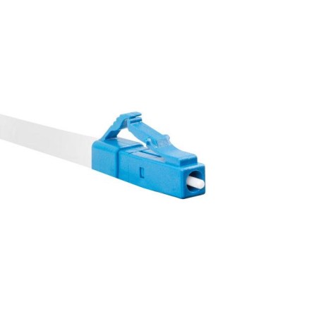 Patchcord światłowodowy Lanberg SM LC/UPC-LC/UPC SIMPLEX 3.0mm LSZH G657A1 1m żółty