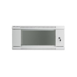 Szafa instalacyjna Rack wisząca 19" 4U 600x450 szara Lanberg (flat pack)