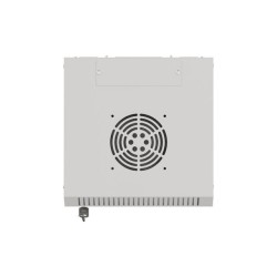 Szafa instalacyjna Rack Lanberg Wisząca 10" 9U 300x300 Drzwi Przeszklone (flat pack) Szara