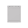 Szafa instalacyjna Rack Lanberg Wisząca 10" 6U 300x300 Drzwi przeszklone (flat pack) Szara