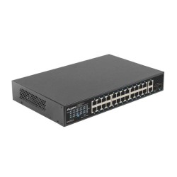 Switch niezarządzalny Lanberg 24x 1Gb PoE+/2x Gb 2x SFP Rack 19" Gigabit Ethernet 360W