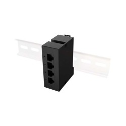 Switch niezarządzalny Lanberg 1xIN 3xOUT 1GB POE Extender DIN Rail Fast Ethernet 90W